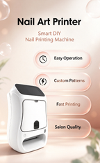 All-in-One Nail Printing & Curing Lamp, 2400DPI High Definition Smart Nail Printer, Commercial Self-service Nail Equipment