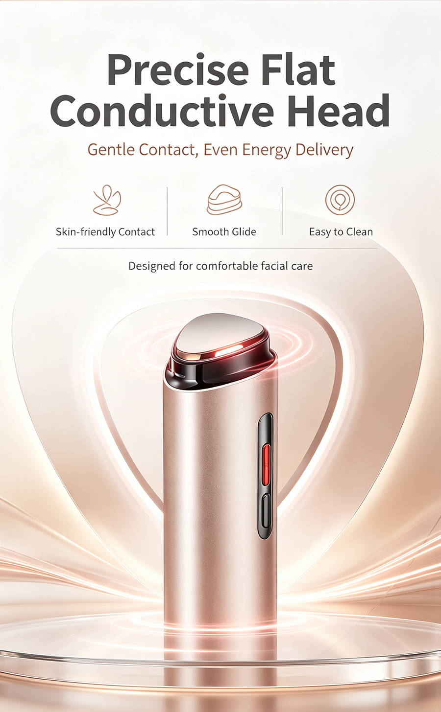 Multi-Frequency RF Facial Beauty Device, Eye & Face Dual Mode Lifting Tightening Machine, Home Anti-Aging Wrinkle Remover Skin Care Tool