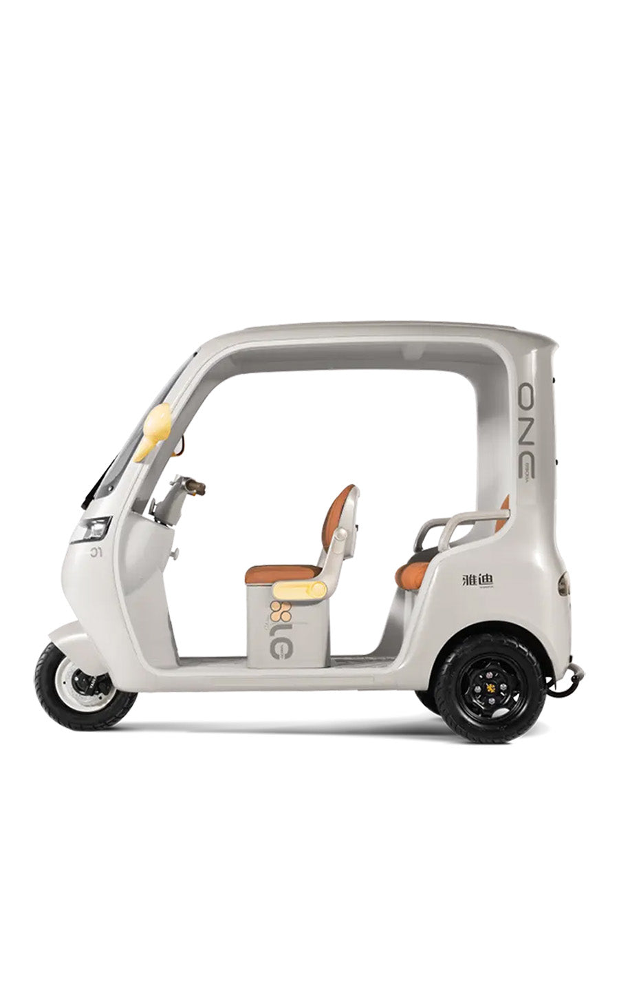 EuRo Enclosed Two-Seater Electric Tricycle
