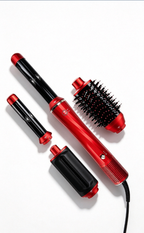 CHI LAVA Volcanic Lava Hot Air Styling Wand, Ionic Hair Curler Straightener Blow Dryer Brush