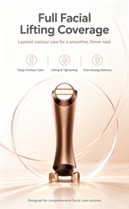 DLUS E10 Matrix RF Facial Beauty Device, Home Use Anti-Aging Skin Tightening Lifting Machine, Full-Layer Facial Wrinkle Remover Skincare Tool