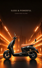DoDe Retro-Style Premium Electric Scooter
