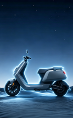 DiYo Grey High-Performance Electric Commuter Scooter