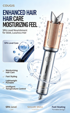 Wireless Automatic Rotating Hair Curler, Moisturizing Ionic Hair Care Portable Rechargeable Wave Curler