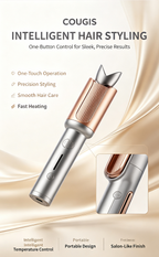 Wireless Automatic Rotating Hair Curler, Moisturizing Ionic Hair Care Portable Rechargeable Wave Curler