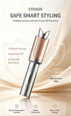 Wireless Automatic Rotating Hair Curler, Moisturizing Ionic Hair Care Portable Rechargeable Wave Curler