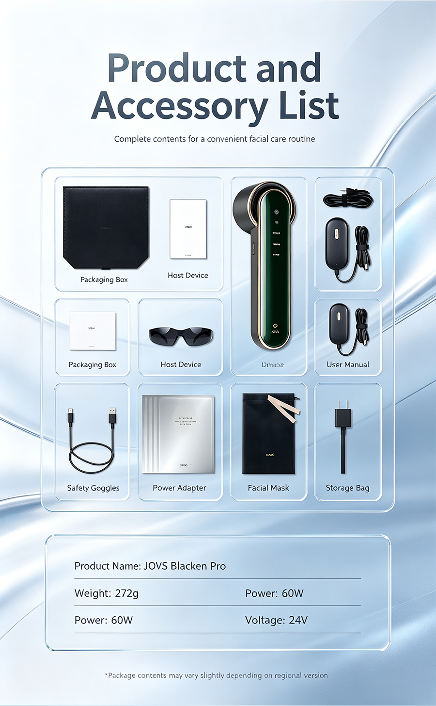 JOVS Blacken Pro Sapphire Multi-functional Beauty Device | Target Dark Spots & Reveal Even Glowing Skin
