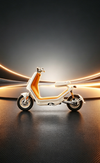 Cute Retro-Style Premium Electric Scooter