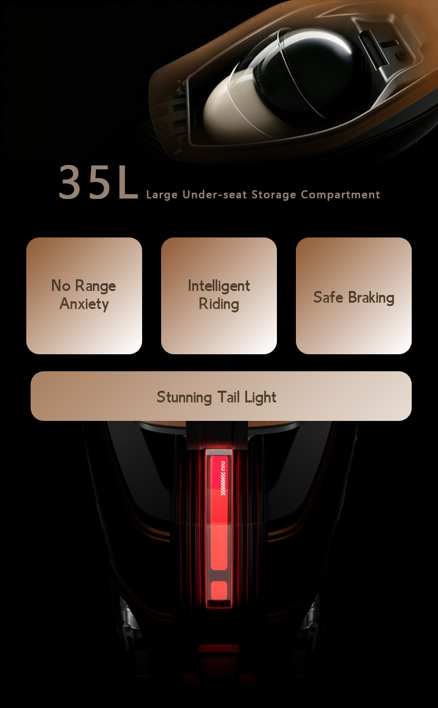 DoDe Retro-Style Premium Electric Scooter