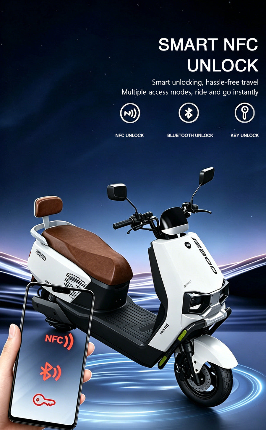 MeTe Smart Electric Two-Wheeled Scooter