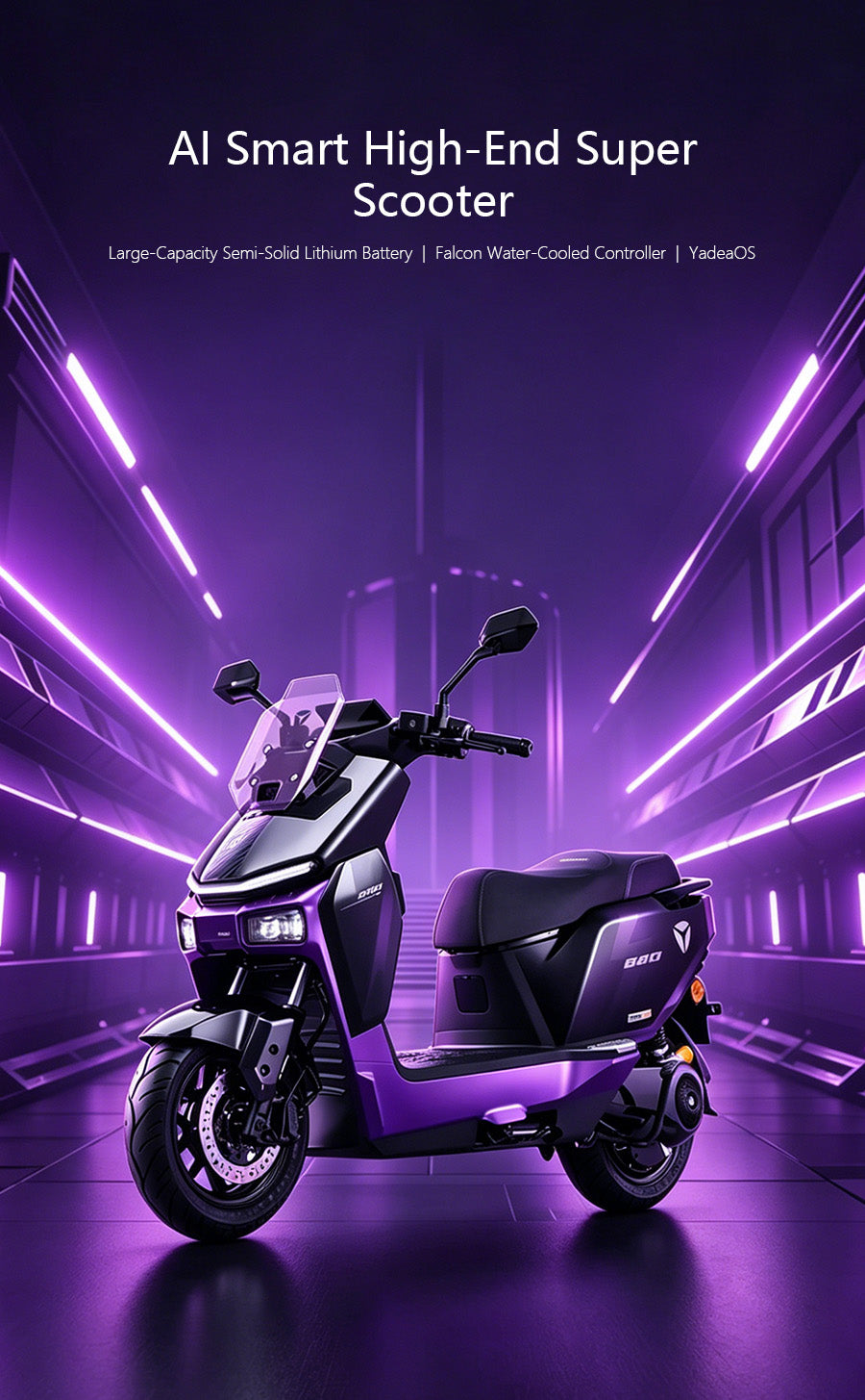 YiMe Smart High-End Electric Motorcycle