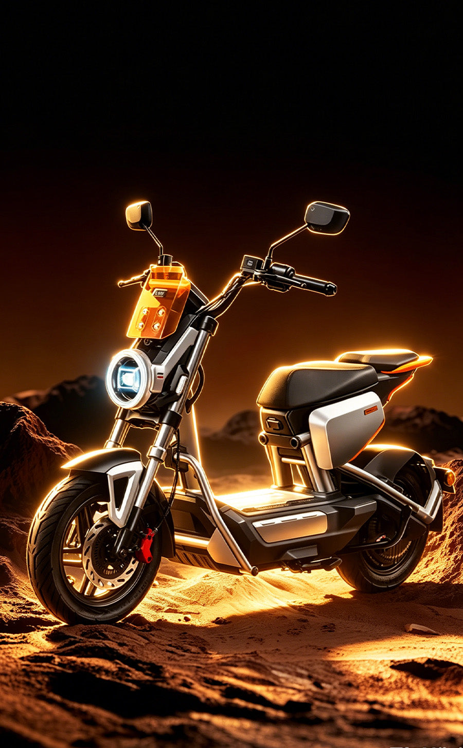 Ria Electric Sports Motorcycle