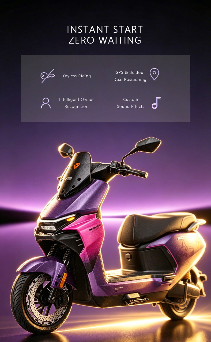 WiNe Aurora Sodium-Ion Electric Scooter