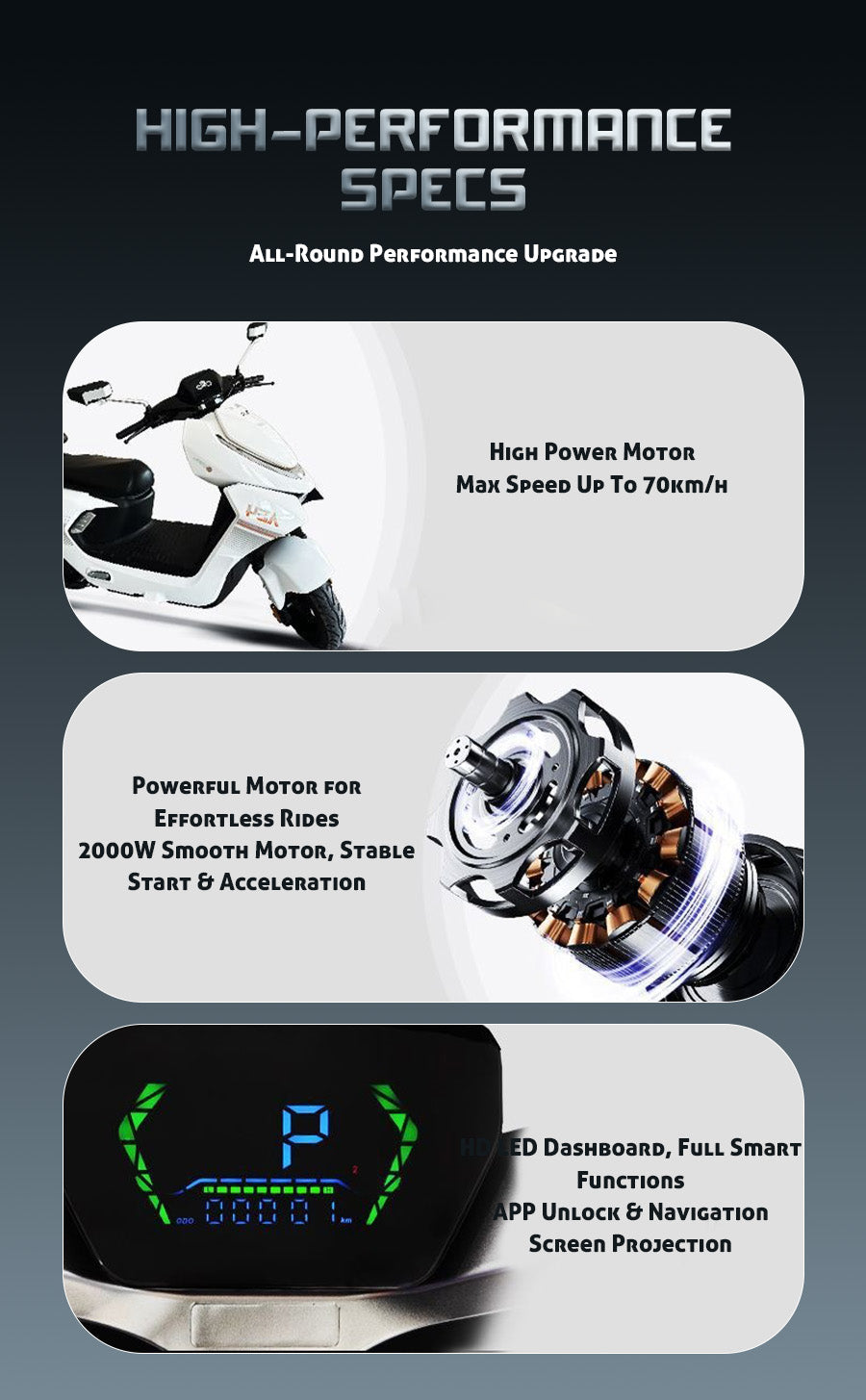 ToYi High-Power Electric Scooter