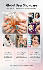 Smart Automatic Nail Art Printer, Wireless Phone Control DIY Nail Printing Machine, Home Nail Painting Device
