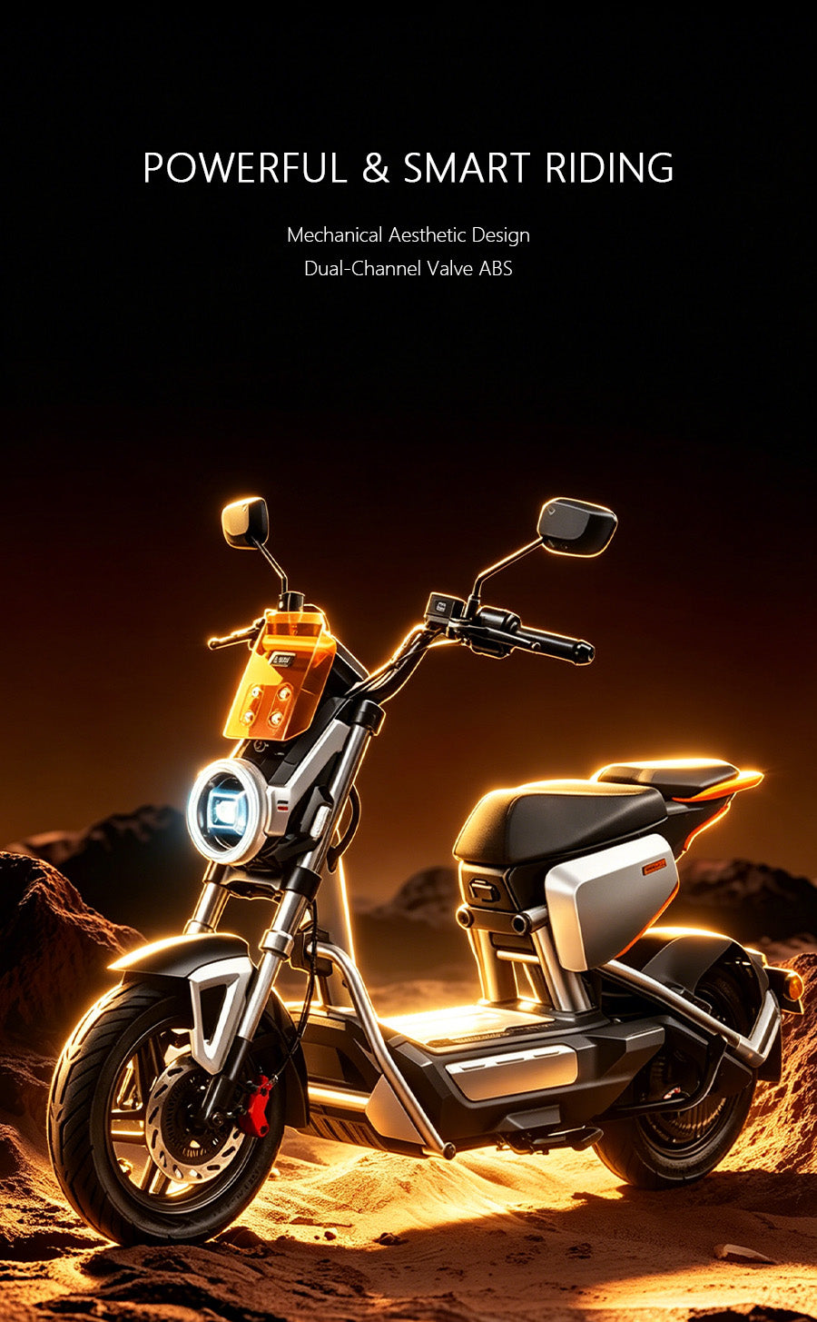 Ria Electric Sports Motorcycle