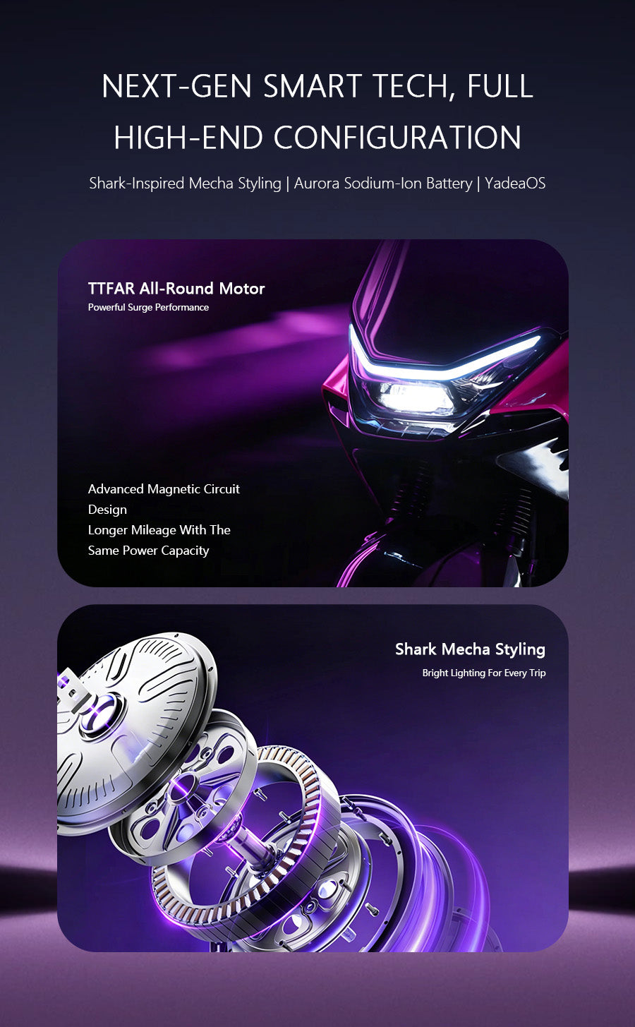 WiNe Aurora Sodium-Ion Electric Scooter