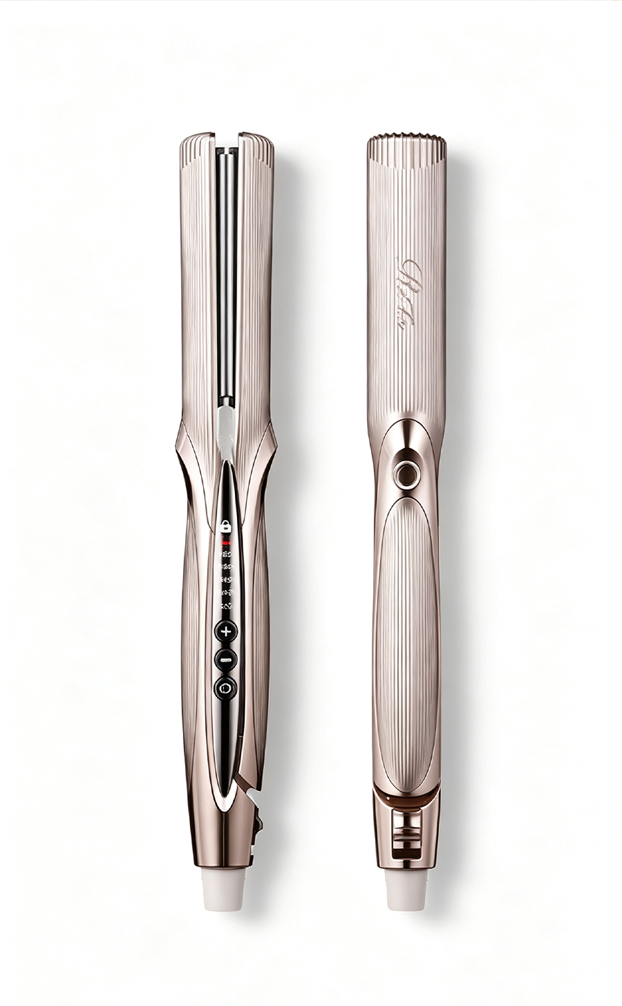 ReFa Smart Heat Sensing Hair Straightener Curler, 32mm Long-Lasting Loose Wave Hair Styling Tool