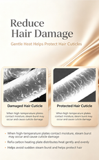 ReFa Smart Heat Sensing Hair Straightener Curler, 32mm Long-Lasting Loose Wave Hair Styling Tool