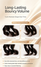 ReFa Smart Heat Sensing Hair Straightener Curler, 32mm Long-Lasting Loose Wave Hair Styling Tool