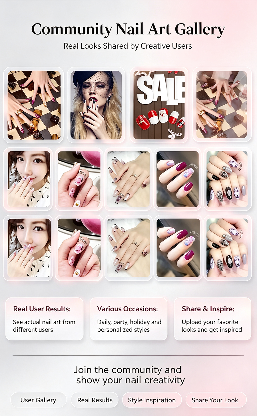 10s Fast Nail Printer Auto Nail Recognition, Personalized Photo Nail Art Printing Device for Home Use