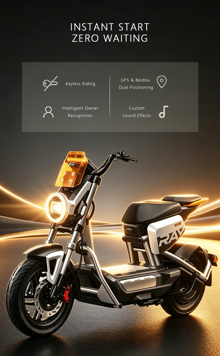 Ria Electric Sports Motorcycle