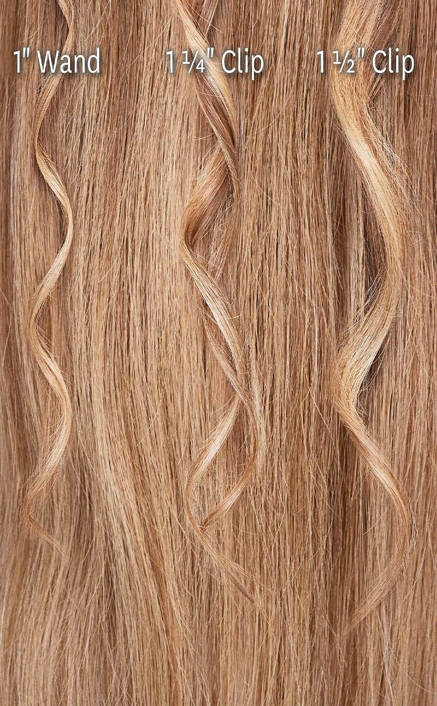 3-in-1 Interchangeable Curling Wand Set | 1",1¼",1½" Barrels,9 Heat Settings Ceramic Hair Curler