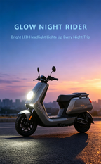 DiYo Grey High-Performance Electric Commuter Scooter