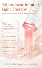 Philips Collagen Red Light Wand, 630nm Red Light & 940nm Near-Infrared Facial Device, Home Use Anti-Aging Firming Skin Tightening Wrinkle Removal Skincare Wand