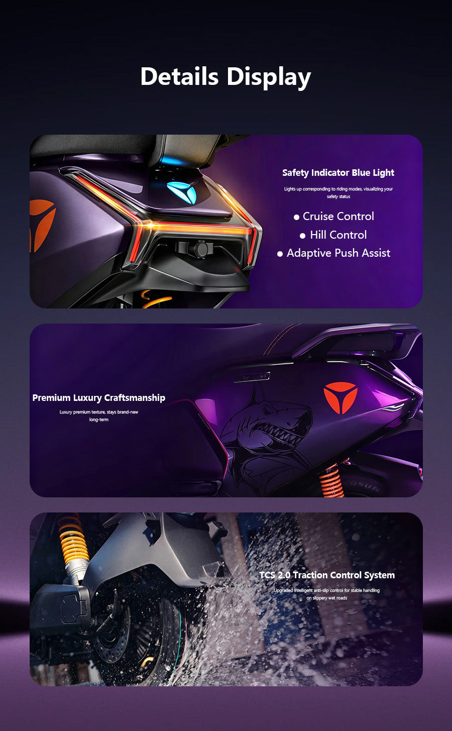 WiNe Aurora Sodium-Ion Electric Scooter