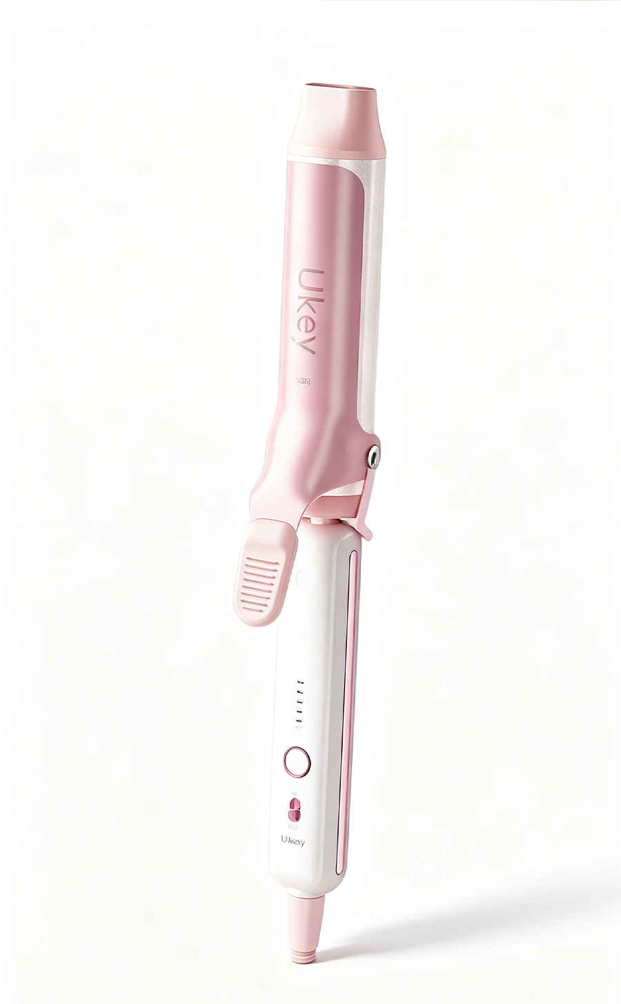 Ukey Beauty 36mm Negative Ion Curling Iron, Korean Water Wave Large Curls Hair Curler, Hair Care Curling Wand with Multi-Temp Settings Long Lasting Hairstyle