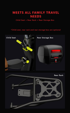 DoDe Retro-Style Premium Electric Scooter