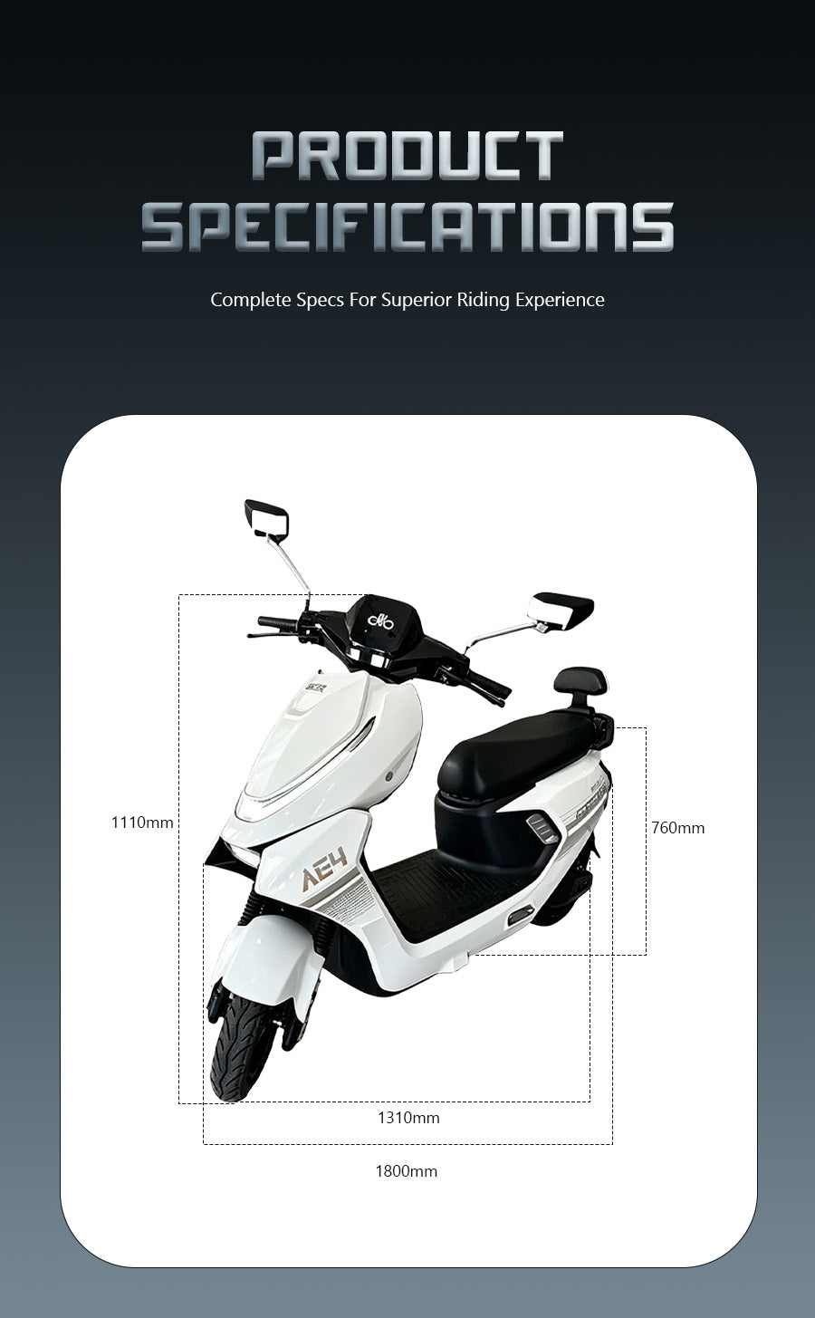 ToYi High-Power Electric Scooter
