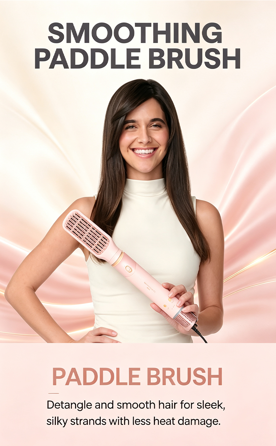 WAVYTALK Airshape Pro AirGrip Auto Curling System, 4 Attachments Hair Dryer & Styling Wand Kit