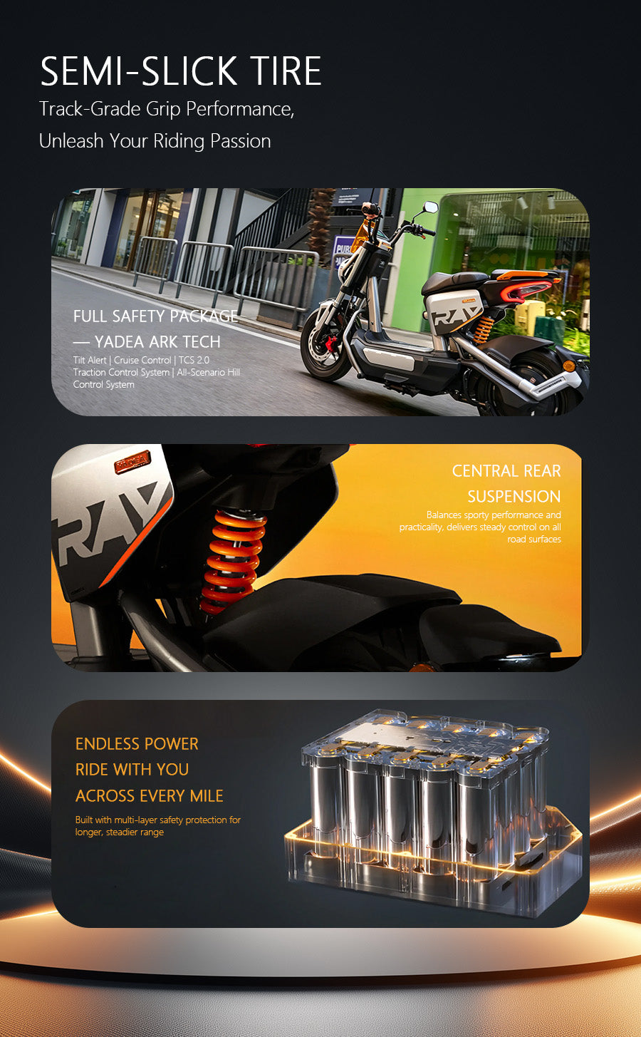 Ria Electric Sports Motorcycle