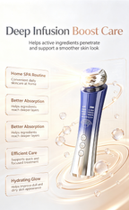 Home Facial SPA Multifunctional Skin Care Instrument, Pore Cleansing Serum Infusion Anti-Aging Facial Massager