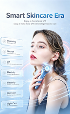Home Facial SPA Multifunctional Skin Care Instrument, Pore Cleansing Serum Infusion Anti-Aging Facial Massager