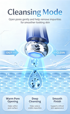 Home Facial SPA Multifunctional Skin Care Instrument, Pore Cleansing Serum Infusion Anti-Aging Facial Massager