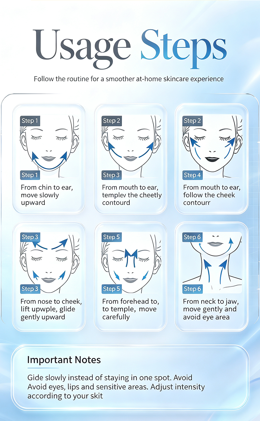 Home Facial SPA Multifunctional Skin Care Instrument, Pore Cleansing Serum Infusion Anti-Aging Facial Massager