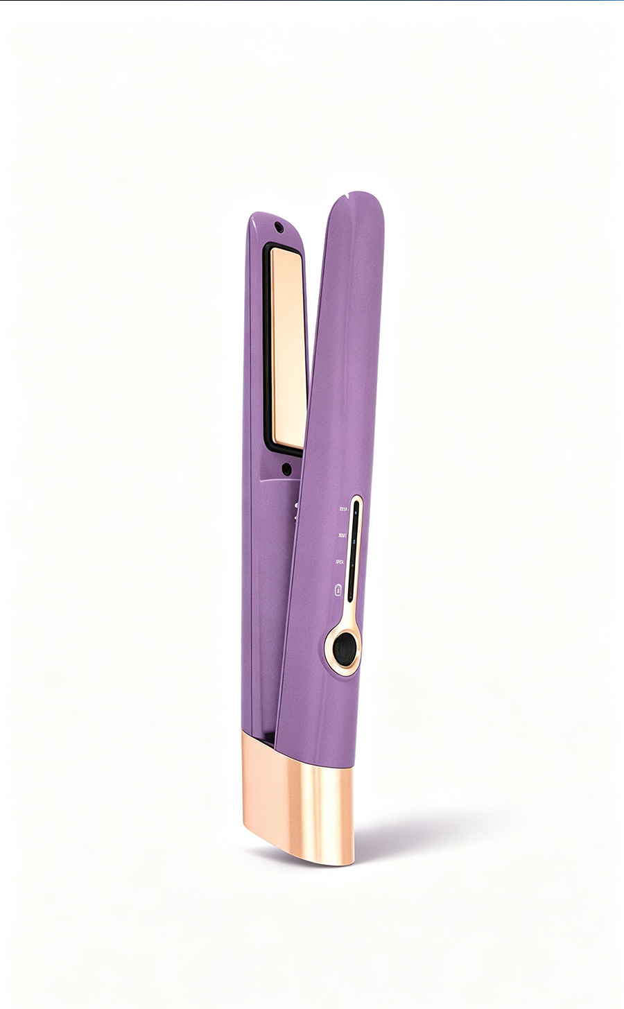 Cordless Portable Hair Straightener Curling Iron 2 in 1, 3 Temp Adjustable Mini Travel Hair Styling Tool for Dating Office Travel