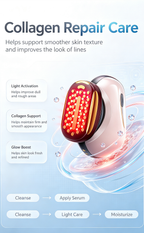 M30 Max Red Light Collagen Facial Beauty Device, Lifting Firming Anti-Aging Home Skin Tightening Machine