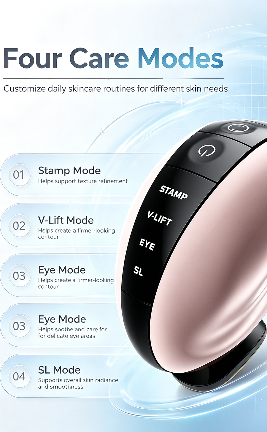 M30 Max Red Light Collagen Facial Beauty Device, Lifting Firming Anti-Aging Home Skin Tightening Machine