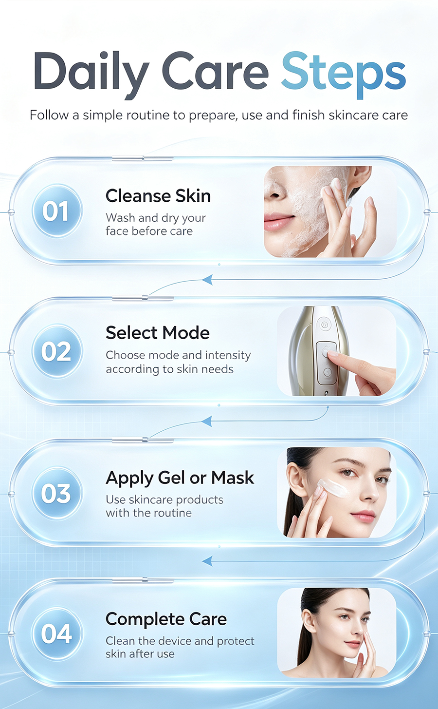 M30 Max Red Light Collagen Facial Beauty Device, Lifting Firming Anti-Aging Home Skin Tightening Machine