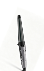Remington ProLuxe Conical Curling Iron Set, Diamond Ceramic Hair Curler with Memory Temperature Control & Interchangeable Barrels