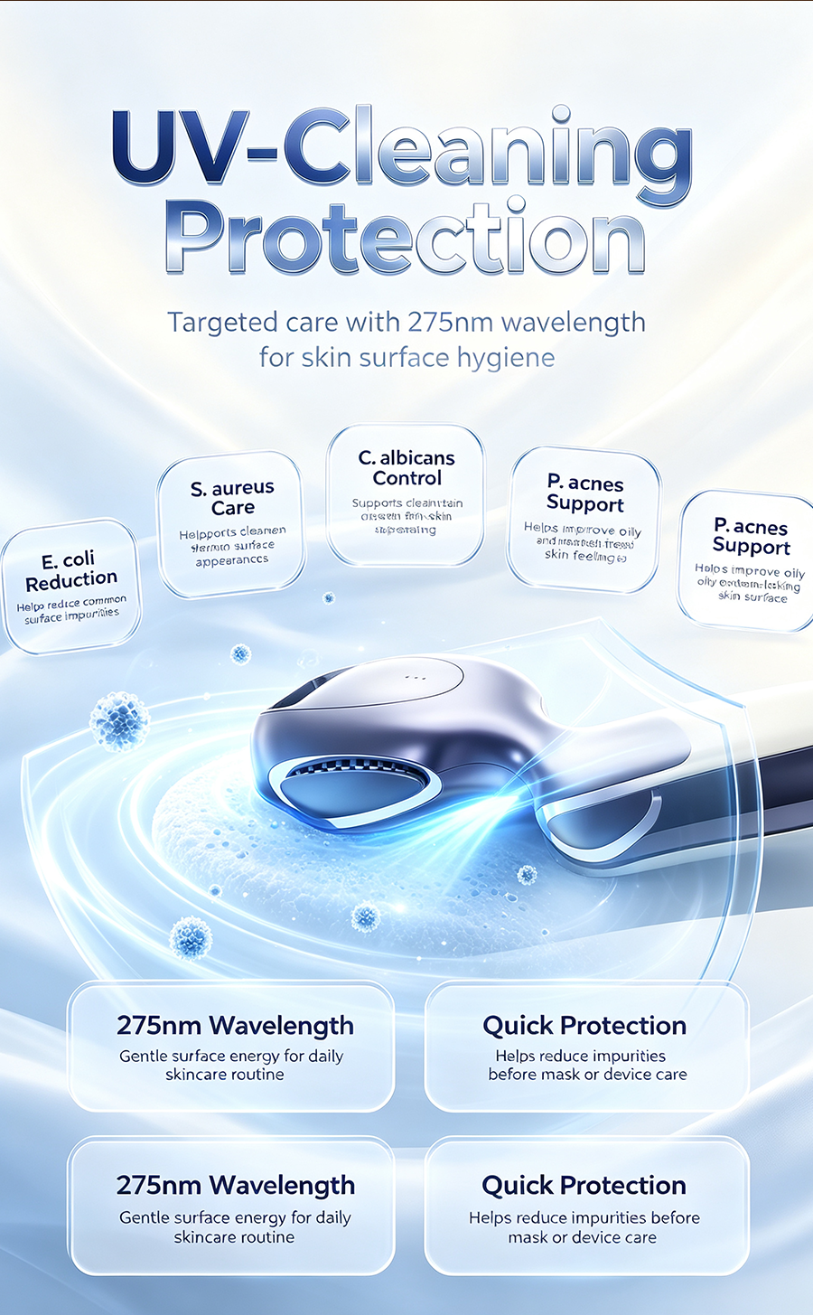 GEMO Collagen Boost Beauty Device, Home Lifting Firming Anti-Aging Facial Massager for Face & Neck