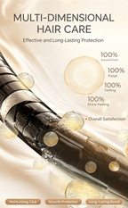 NanoCare Water Shine Hair Straightener Curling Iron Dual Use, Moisturizing Ionic Flat Iron for Smooth Shiny Hair