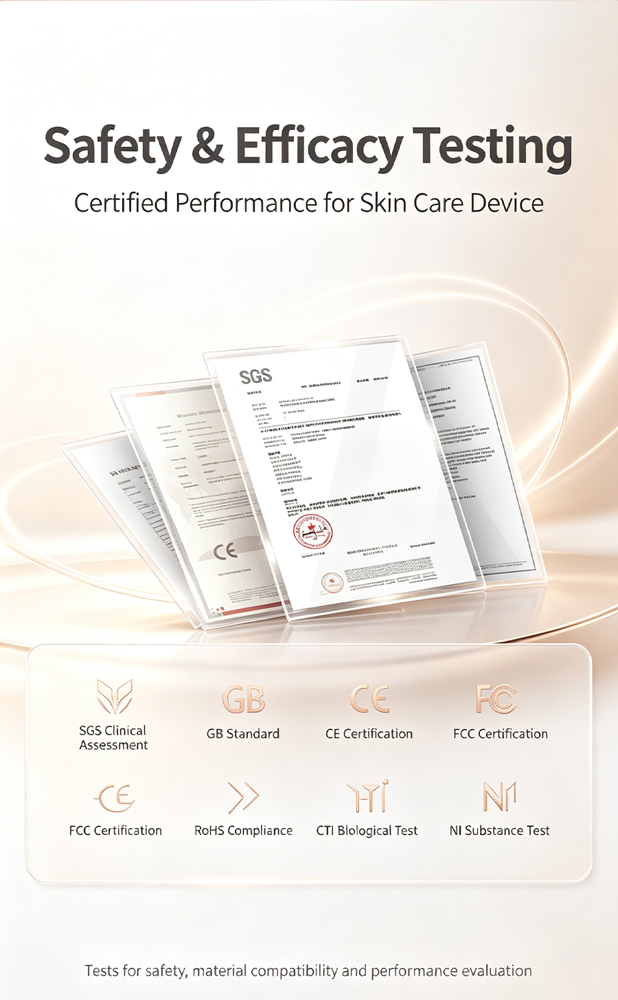 AMIRO 4D Multi-layer RF Beauty Device, Home Facial Lifting Firming Anti-Aging Wrinkle Remover Skin Care Machine