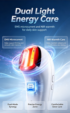 EMS & NIR Light Therapy Facial Beauty Device, Brightening Spot Firming Skin Care Machine NIR-001