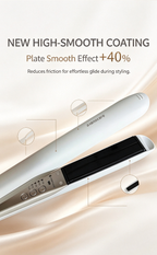 Panasonic HN10 Nanocare Hair Straightener Curler 2 in 1, Damage-Free Negative Ion Hair Styling Flat Iron