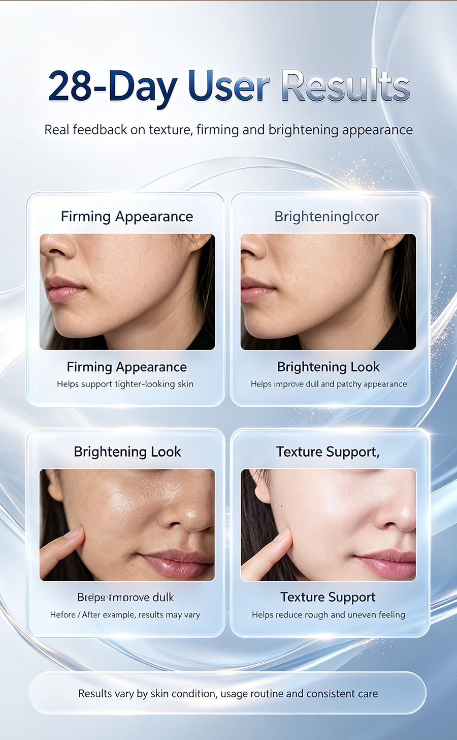 EMS & NIR Light Therapy Facial Beauty Device, Brightening Spot Firming Skin Care Machine NIR-001
